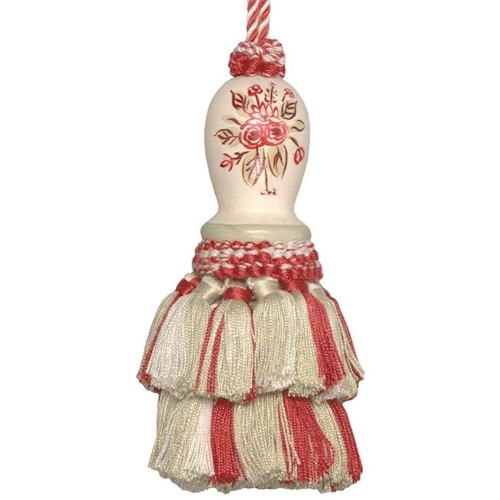 123 Creations C546R Anita Hand Painted Tassel