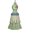 123 Creations C202G Laura-Green Hand Painted Tassel view 1