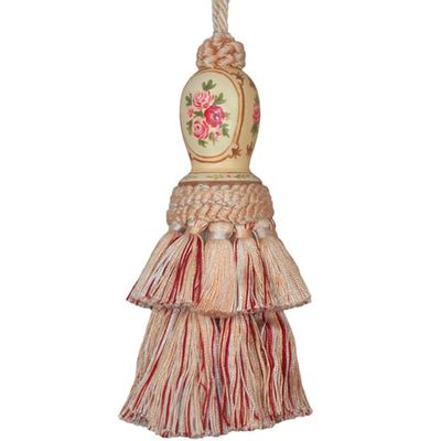 123 Creations C255C Annie-Cream Hand Painted Tassel
