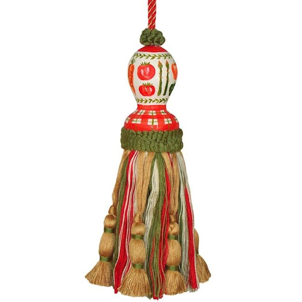 123 Creations C452 Veggie Hand Painted Tassel