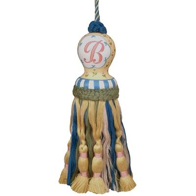 123 Creations CK094MM Initial M Hand Painted Tassel