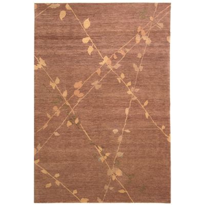 Martha Stewart Hand Knotted Trellis Assorted Wool Rug, Assorted, 5' 6" x 8' 6"