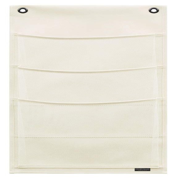 Saki Wall Pocket Off-White Size: 11.8 x 22.6 inches (30 x 57.5 cm)