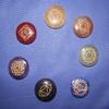 GeoFossils Engraved Chakra Disk Set in Protective Pouch view 1