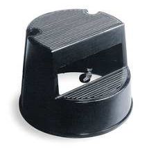 Industrial Grade 5M656 Stool, Step, Black