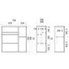 (Asahiwood) Asahi Wood Processing COMIDIS CMB-8080SH Bookshelf Width 75.8cm Depth 29cm Height 79cm Comic Storage view 2