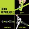Flexzilla HFZP14100YW2 ZillaGreen Pro Air Hose 100 Feet | 1/4" Hose I.D. | All Weather Flexibility | Lightweight and Easy to Handle | Won't Kink Under Pressure view 4