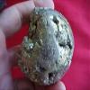 A3616 Gemqz Pyrite Hollow Carved Sphere Peru !!!! view 2