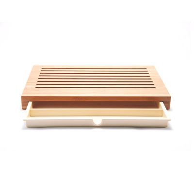 Alessi Sbriciola Bread Board Chopping Board With Crumb Catcher