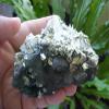 A4101 Gemqz Quartz Pyrite & Sphallerite Cluster Large Peru view 1
