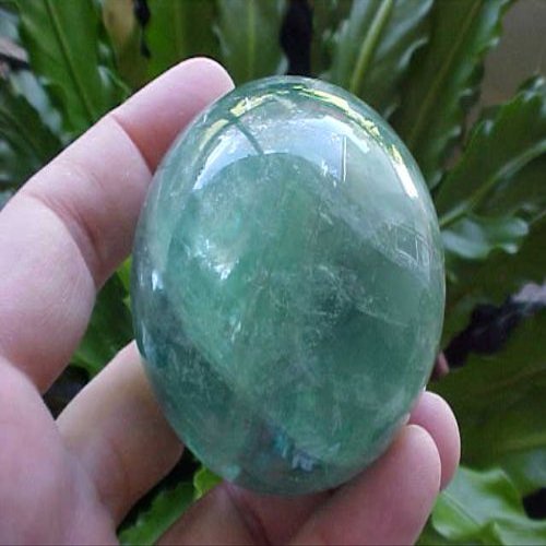 A4913 Gemqz Fluorite Carved Sphere Marvelous !!!!