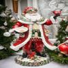 Cosmos Gifts Evergreen Holiday Santa Figurine, 17-7/8-Inch view 2