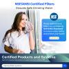iSpring Greatwell NSF Certified Reverse Osmosis Membrane 75 GPD 11.75 X 1.75, Replacement Fits Standard Under Sink RO Drinking Water Filtration System, MC7 view 2