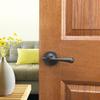 Design House 702431 Ironwood Privacy Bed and Bath Door Lever Brushed Bronze view 3
