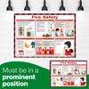 Safety First Aid Group Catering Appliance Superstore L083 Fire Safety Poster view 4