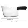 Arcos Cleaver Knife Butcher Knife - Nitrum Stainless Steel Blade 10" - Polyoxymethylene Handle (POM) in Black Color (7'') - Series Universal - Black Color view 2