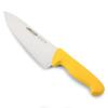 Arcos Chef Knife 8 Inch Nitrum Stainless Steel and 200 mm blade. Professional Multipurpose Cooking Knife. Ergonomic Polypropylene Handle. Series 2900. Color Yellow view 1