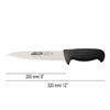 Arcos Fillet Knife 7 Inch Nitrum Stainless Steel and 190 mm blade. Sharp Steak Knife to Fillet Meat and Fish. Ergonomic Polypropylene Handle. Series 2900. Color Black view 3