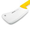 Arcos Cleaver Knife 8 Inch Nitrum Stainless Steel and 200 mm blade. Professional Butcher knife. Ergonomic Polypropylene Handle. Series 2900. Color Yellow view 3