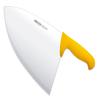 Arcos Cleaver Knife Butcher Knife - Nitrum Stainless Steel 11" Blade - Polypropylene Handle - Silver - Color Identification System - Heavy Duty & Hygienic - Series 2900 - Yellow Color view 2