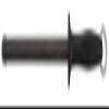 ARCOS Sharpening Steel 11 Inch Nitrum Stainless Steel and 270 mm blade. Series Chaira. Body Carbon Steel Chromium Coated 11 - Handle Polypropylene. Lightweight and smooth shapes. Color Black. view 1