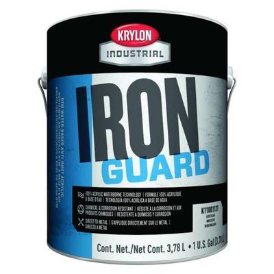 Coatings Iron Guard Acrylic Enamel Semi Gloss Black