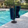 Outdoor Lamp company 401BRZ Portable Outdoor 3 Bar Towel Tree - Bronze view 2