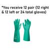 SHOWA 727 Nitrile Chemical Resistant Safety Glove, Unlined, Food Safe, 15 Mil Thick, 13" Length, XX-Large (12 Pair) view 3