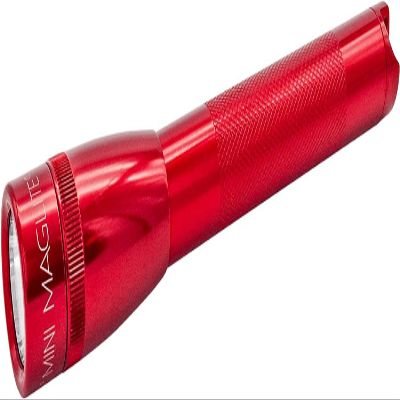 MAGLITE SP2P03H 332-Lumen Mini LED Pro Flashlight (Red)
