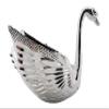 12 Swans Plastic Candy Holder Wedding Shower Favor Cup - Silver view 1