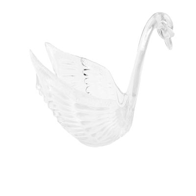 12 Swans Plastic Candy Holder Wedding Shower Favor Cup - Clear