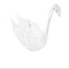 12 Swans Plastic Candy Holder Wedding Shower Favor Cup - Clear view 1