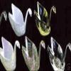 12 Swans Plastic Candy Holder Wedding Shower Favor Cup - Clear view 2