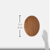 Bake-O-Glide Reusable Non-Stick Pre Cut Circles, Woven Glass Fabric Coated in 100% PTFE, Brown, 12-Inch view 4