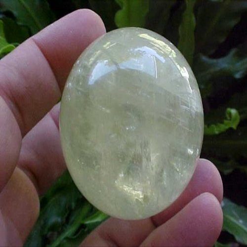 A7206 Gemqz Calcite Carved Sphere Inclusions Large !!!