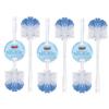 LOLA Classic Toilet Brush, 6 Pack, Durable Fiber Stiff Bristles, Compact Size, Non-Scratch, Long-Lasting view 1