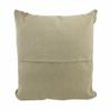 Deco 79 Fabric Pillow, 16 by 16-Inch, Paris Emboss view 3