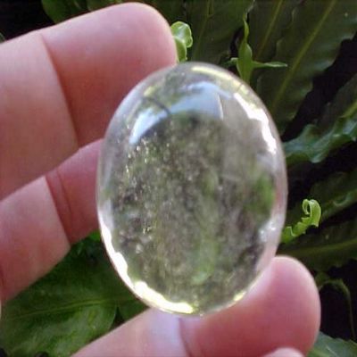 A8108 Gemqz Clear Quartz Carved Sphere Awesome !!!