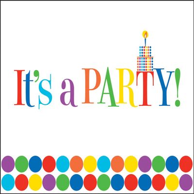 Let's Have a Party Invitation, 8 Count