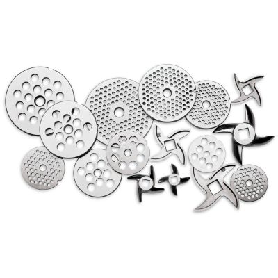 # 10/12 Grinder Plates - 12mm (1/2") - # 10/12 Stainless Steel Grinder Plate - 12mm (1/2")