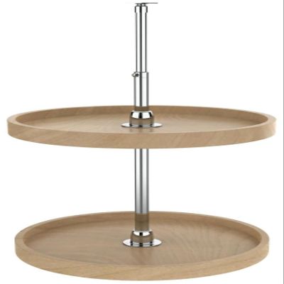 18" Full Circle 2-Shelf Lazy Susan