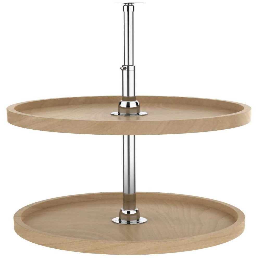 18" Full Circle 2-Shelf Lazy Susan