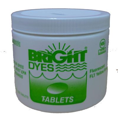 Dye Tracer Tablet, Fl Blue, PK200
