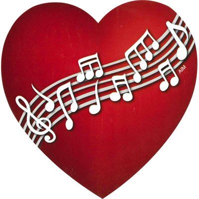Gift House Heart Mag Music Staff