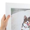 ArtToFrames 9x31 inch Contemporary White with Lip Wood Picture Frame, 2WOMD8991-9x31 view 1