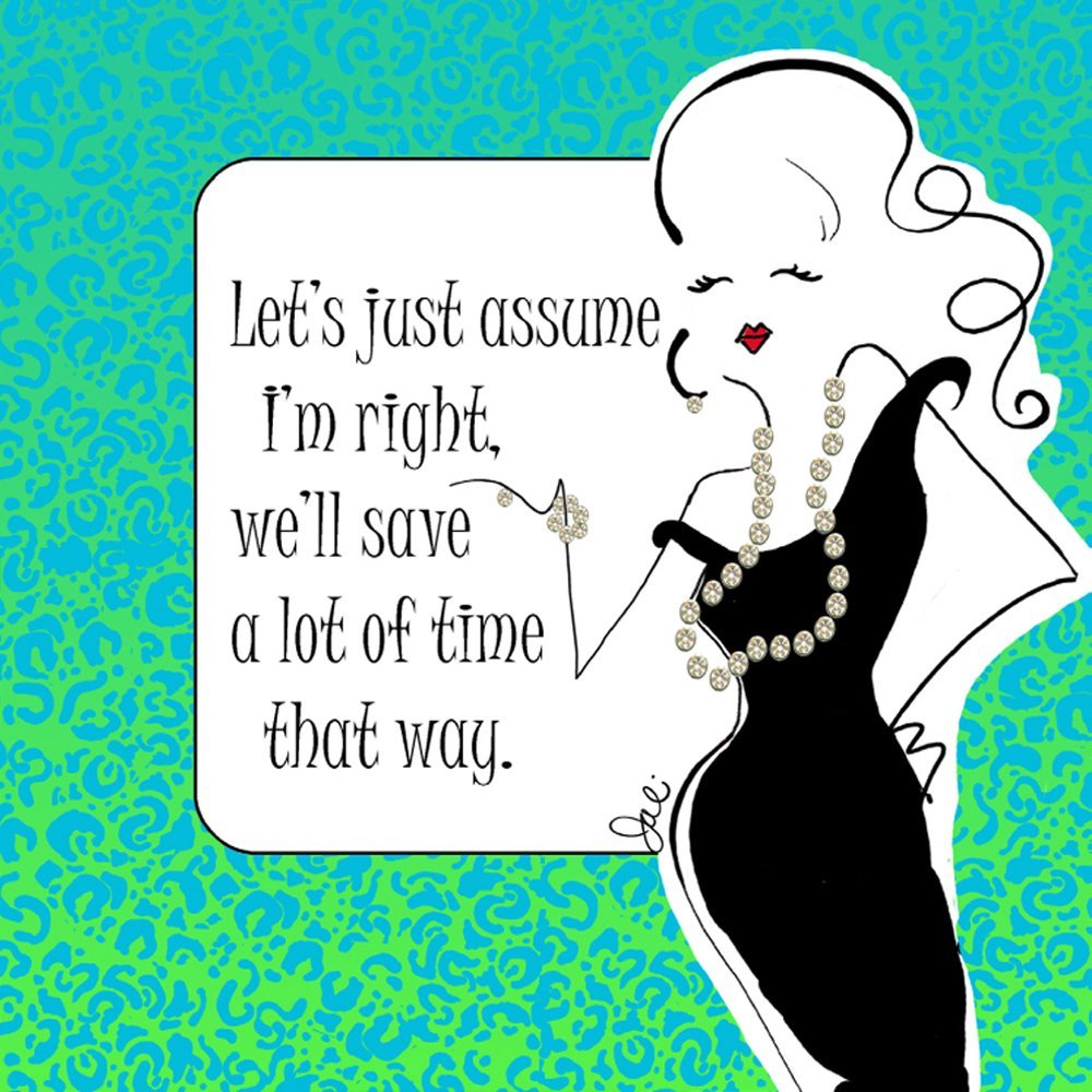 C.R. Gibson Working Girls Novelty Cocktail Sized Paper Napkins, Save Time, 20-Pack