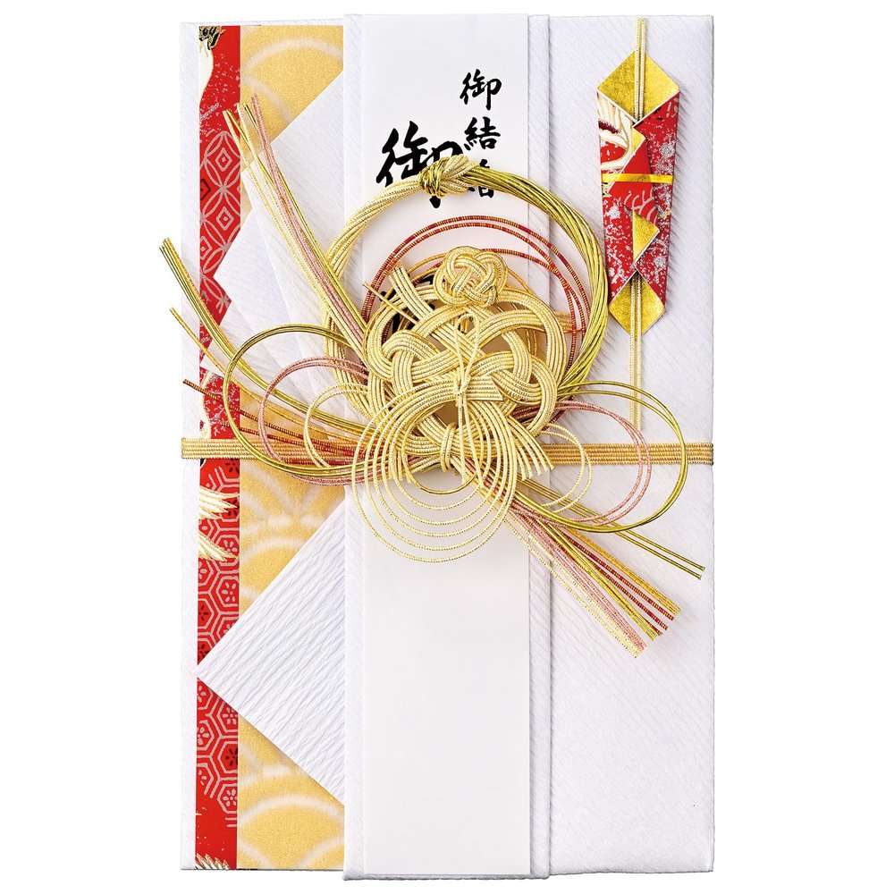 Maruai KI-659R Celebration Bag, Wedding Design, Japanese Style, Turtle Red, 1 Piece