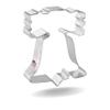 Liberty Bell Cookie Cutter 3.5 Inch - Made in the USA Foose Cookie Cutters Tin Plated Steel Liberty Bell Cookie Mold view 1