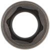 3/8" Drive 6 Point Standard Black Industrial Socket - 7/16" view 2