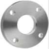 Dixon B38SL-G300 Stainless Steel 304 Sanitary Fitting, Unpolished Slip-On Flange, 3" Tube OD view 1